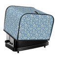 thumbnail image 1 of Picia Floral Retro Style Print 4 Slice Toaster Cover , Toaster Protector Dustproof Kitchen Appliance Cover, Kitchen Appliance Dustproof Protector, 1 of 7