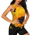 thumbnail image 1 of Picia Flower Bush Sunflower Pattern Women's Workout Tank Top,Breathable Activewear,Slim Fit Athletic Top,Versatile Workout Moisture-wicking top-X-Large, 1 of 9