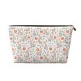 thumbnail image 1 of Picia Flower Rabbit Printed Leather Travel Toiletry Bag,Cosmetic Organizer, Makeup Travel Bag, Durable Travel Pouch, Compact Toiletry Bag, Travel Accessories, 1 of 6