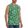 thumbnail image 1 of Picia Flying Bees mens Cotton Tank Undershirts , Moisture-wicking Ribbed Tanks, Lightweight Cotton Tank Undershirts-XX-Large, 1 of 8