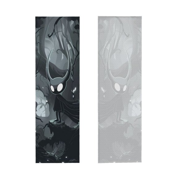 Picia Forest Black Ghost Warrior Pattern Cooling Towels (40"x12") Cool Towel, Cold Towel, Microfiber Soft Breathable Chilly Ice Towel