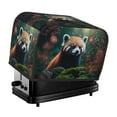 thumbnail image 1 of Picia Forest Plant Raccoon Print 2 Slice Toaster Cover , Toaster Protector Dustproof Kitchen Appliance Cover, Kitchen Appliance Dustproof Protector, 1 of 7