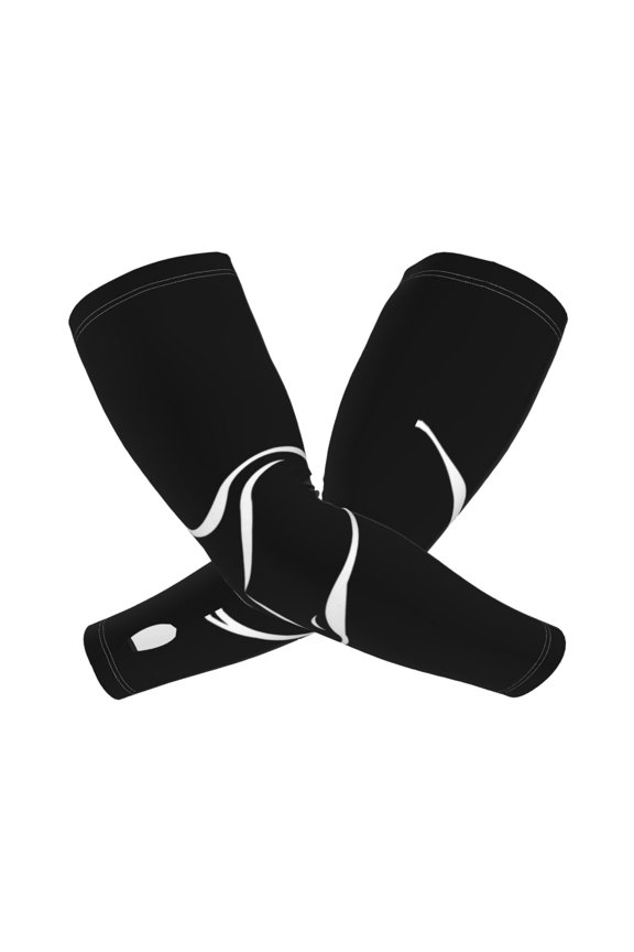 French Bulldog Arm Sleeves for Men and Women - Tattoo Cover Up UPF 50+ Cooling Sports Sleeve for Basketball Golf Football-One Size