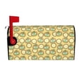 thumbnail image 1 of Picia Frog In Orange Hat Magnetic Mailbox Cover Standard Size-25.5x21 in, 1 of 9