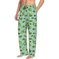 thumbnail image 1 of Picia Froggs In The Lake Mens Soft Woven Cotton Elastic Waistband Sleep Pajama Pant Lounge Sleep Pant With Pockets And Drawstring-XX-Large, 1 of 9