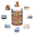 thumbnail image 1 of Picia Fruit-Flavored Ice-Cream Large Laundry Basket, Waterproof, Freestanding Laundry Hamper, Collapsible Tall Clothes Hamper with Extended Handles-Small, 1 of 8