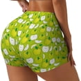 thumbnail image 1 of Picia Fruit Printed Workout Shorts for Women Seamless Scrunch Butt Lifting High Waisted Yoga Gym Booty Running Moisture-wicking Short Pants-Small, 1 of 9