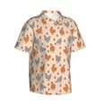 thumbnail image 1 of Picia Funny Chicken Gentle Cotton Regular Fit Short Sleeve Casual Hawaiian Shirt for Men-XX-Large, 1 of 9