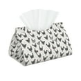 thumbnail image 1 of Picia Funny Chicken Pattern Long Tissue Box Cover,PVC Leather Triangle Holder,Tissue Box Holder with Magnetic Bottom,Facial Paper Organizer Dispenser-7.9"X4.9"X4.5", 1 of 9