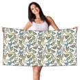 thumbnail image 1 of Picia Funny Chicken Print Silver Fox Velvet Beach Towel,Quick-Dry Beach Towel,Lightweight Travel Towel,Portable Beach Towels, 1 of 6