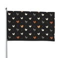 thumbnail image 1 of Picia Funny Chicken Printed Flag ,Funny Chicken Pattern Garden Flag Vertical Double,Yard Lawn Outdoor Decor 48x72", 1 of 9