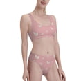 thumbnail image 1 of Picia Funny Chicken Women's High Waisted Bikini Scoop Neck Swimsuit Two Pieces Bathing Suit-Large, 1 of 8