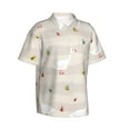 thumbnail image 1 of Picia Funny Goose1 Gentle Cotton Regular Fit Short Sleeve Casual Hawaiian Shirt for Men-XX-Large, 1 of 1