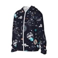 thumbnail image 1 of Picia Galaxy2 Women's Men's UPF 50+ Sun Protection Hoodie Shirt Long Sleeve SPF Fishing Outdoor UV Hiking Lightweight Shirts-X-Large, 1 of 9