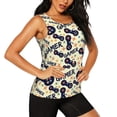 thumbnail image 1 of Picia Game Controller Pattern Women's Workout Tank Top,Breathable Activewear,Slim Fit Athletic Top,Versatile Workout Moisture-wicking top-, 1 of 9