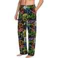 thumbnail image 1 of Picia Game Joysticks Mens Soft Woven Cotton Elastic Waistband Sleep Pajama Pant Lounge Sleep Pant With Pockets And Drawstring-Medium, 1 of 9