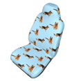 thumbnail image 1 of Picia German Shepherd Dog Print Waterproof Sweating Car Seat Cover for Post Gym Workout, Running, Beach and Hiking, Universal Fit Anti-Slip Bucket Seat Protector, 1 of 5