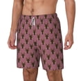 thumbnail image 1 of Picia German Shepherd Dog pattern Mens Swim Trunks with Compression Liner Stretch Beach Shorts Quick Dry with Zipper Pockets No-Chafing Board Shorts-X-Large, 1 of 9