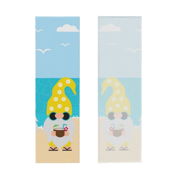 Picia Gnomes On The Beach Pattern Cooling Towels (40"x12") Cool Towel, Cold Towel, Microfiber Soft Breathable Chilly Ice Towel