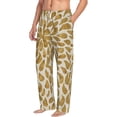 thumbnail image 1 of Picia Gold Drops Mens Soft Woven Cotton Elastic Waistband Sleep Pajama Pant Lounge Sleep Pant With Pockets And Drawstring-Large, 1 of 9