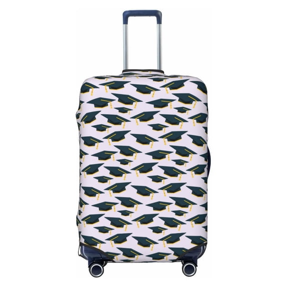 Picia Graduation Hats Luggage Protector Cover Thicken Suitcase Protector Cover Fit 18-32 Inch Luggage-X-Large