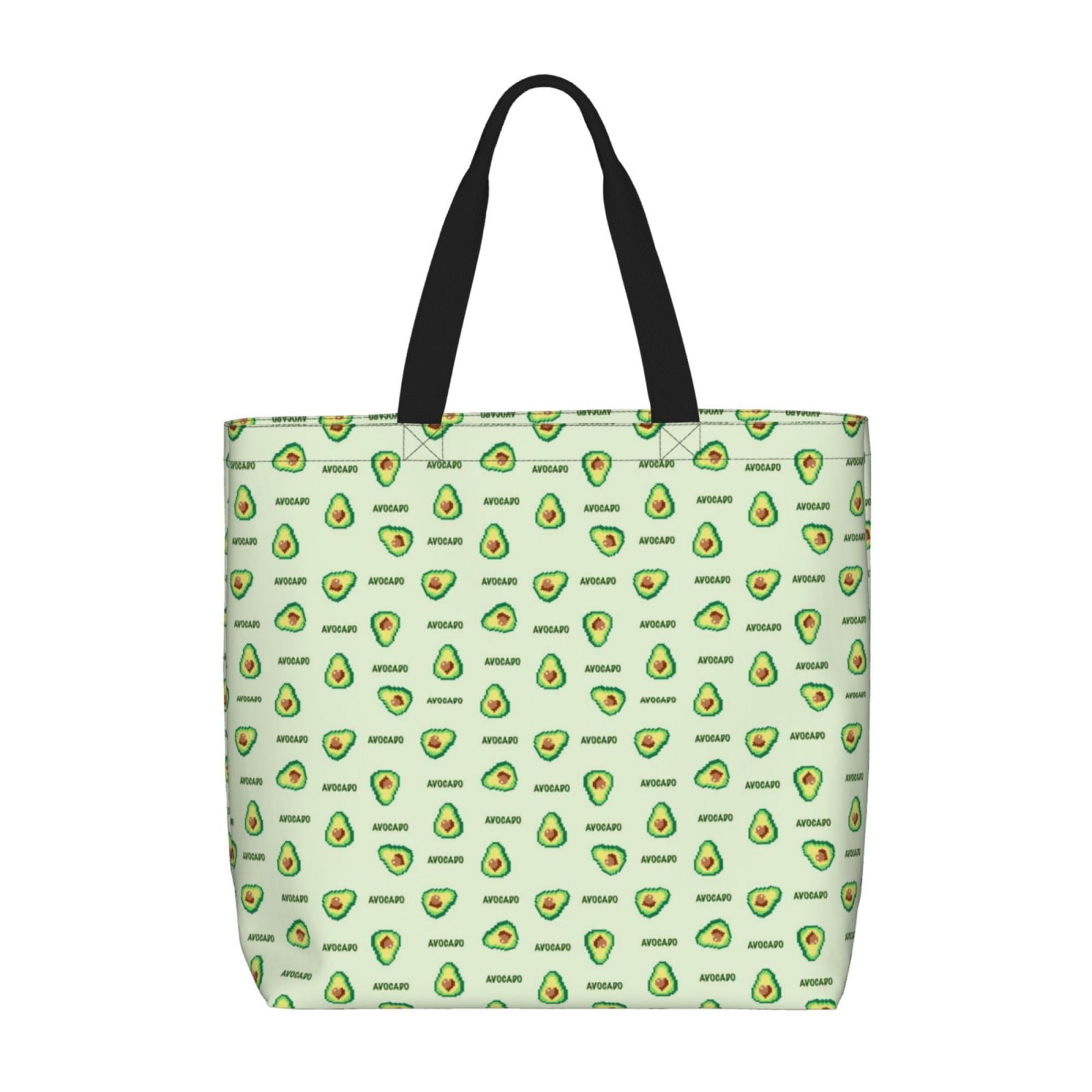 Picia Green Avocado for Tote Bag for Women with Zipper, Gym Tote with ...