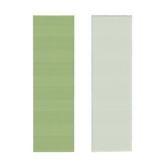 Picia Green Gingham Pattern Cooling Towels (40"x12") Cool Towel, Cold Towel, Microfiber Soft Breathable Chilly Ice Towel