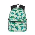 thumbnail image 1 of Picia Green Sea Turtle Large Capacity Backpack Classic Style Backpack Casual Backpack Water-Resistant School Work Travel Outdoor Backpack, 1 of 8
