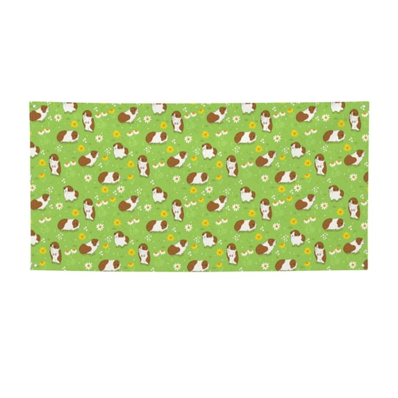 Picia Guinea Pigs Pattern Party Banner, Festive Decoration, Holiday Banner, Celebration Decor, Event Banner, Reusable Party Banner-Small