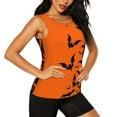 thumbnail image 1 of Picia Halloween Bats Pattern Women's Workout Tank Top,Breathable Activewear,Slim Fit Athletic Top,Versatile Workout Moisture-wicking top-Small, 1 of 9