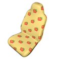 thumbnail image 1 of Picia Hand Drawn Strawberry Print Waterproof Sweating Car Seat Cover for Post Gym Workout, Running, Beach and Hiking, Universal Fit Anti-Slip Bucket Seat Protector, 1 of 5