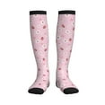 thumbnail image 1 of Picia Hand Drawn Strawberry Printed Sports Compression Socks - 15-20mmHg Graduated Compression, High-Performance Soft and Breathable Socks for Men and Women, 1 of 5