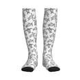 thumbnail image 1 of Picia Hand Drawn Turtle Printed Sports Compression Socks - 15-20mmHg Graduated Compression, High-Performance Soft and Breathable Socks for Men and Women, 1 of 5