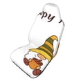 thumbnail image 1 of Picia Happy Fall Print Waterproof Sweating Car Seat Cover for Post Gym Workout, Running, Beach and Hiking, Universal Fit Anti-Slip Bucket Seat Protector, 1 of 5