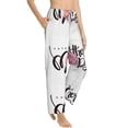 thumbnail image 1 of Picia Happy Mother's Day (3) Womens Soft Woven Cotton Elastic Waistband Sleep Pajama Pant Lounge Sleep Pant With Pockets And Drawstring-XX-Large, 1 of 9