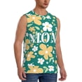 thumbnail image 1 of Picia Happy Mother's Day1 mens Cotton Tank Undershirts , Moisture-wicking Ribbed Tanks, Lightweight Cotton Tank Undershirts-Small, 1 of 8