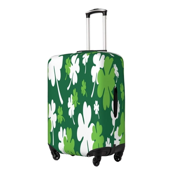 Picia Happy saint Patricks day Luggage Protector Cover Thicken Suitcase Protector Cover Fit 18-32 Inch Luggage-Medium