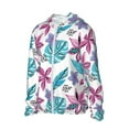 thumbnail image 1 of Picia Hawaiian Style Women's Men's UPF 50+ Sun Protection Hoodie Shirt Long Sleeve SPF Fishing Outdoor UV Hiking Lightweight Shirts-3X-Large, 1 of 9