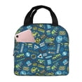 thumbnail image 1 of Picia Heavy Equipment Machinery Printed Lunch box Lunch bag for Men Women Large Capacity Lunchbox Reusable Lunch Bags Insulated Lunch Bag Lunch Box Cooler, 1 of 6