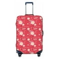 thumbnail image 1 of Picia Hello Summer Flamingo Luggage Protector Cover Thicken Suitcase Protector Cover Fit 18-32 Inch Luggage-X-Large, 1 of 9