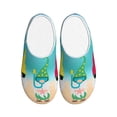 thumbnail image 1 of Picia Hello Summer Gnome 1 for Women's Lamb-hug Comfy Fleece House Slippers Memory Foam, Slip-on House Shoes Indoor Outdoor-39/40, 1 of 7