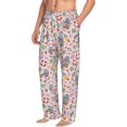 thumbnail image 1 of Picia Hello Summer With Gnome Mens Soft Woven Cotton Elastic Waistband Sleep Pajama Pant Lounge Sleep Pant With Pockets And Drawstring-X-Large, 1 of 9