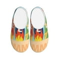 thumbnail image 1 of Picia Hello Summer3 for Women's Lamb-hug Comfy Fleece House Slippers Memory Foam, Slip-on House Shoes Indoor Outdoor-42/43, 1 of 7