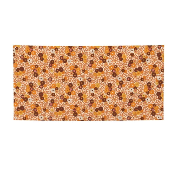 Picia Hippie Ditsy Floral Pattern Party Banner, Festive Decoration, Holiday Banner, Celebration Decor, Event Banner, Reusable Party Banner-Medium