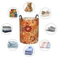 thumbnail image 1 of Picia Hippie Flower Large Laundry Basket, Waterproof, Freestanding Laundry Hamper, Collapsible Tall Clothes Hamper with Extended Handles-Small, 1 of 8