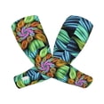 thumbnail image 1 of Picia Hippie Style Arm Sleeves for Men and Women - Tattoo Cover Up UPF 50+ Cooling Sports Sleeve for Basketball Golf Football-One Size, 1 of 8