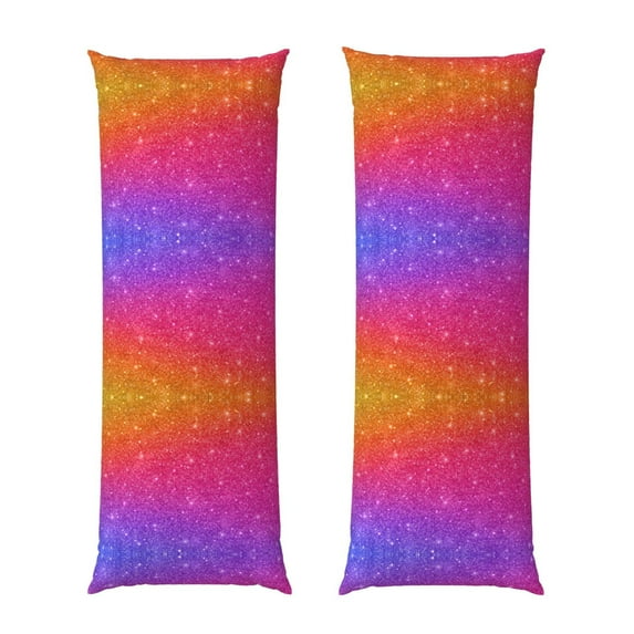 Picia Holiday Shiny Body Pillow Cover - Super Soft Microfiber 20x54 Body Pillow Case - Envelope Closure, Wrinkle, Stain Resistant Body Pillow Cover,Elegant Bedding