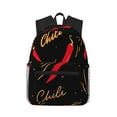 thumbnail image 1 of Picia Hot Chili Large Capacity Backpack Classic Style Backpack Casual Backpack Water-Resistant School Work Travel Outdoor Backpack, 1 of 8