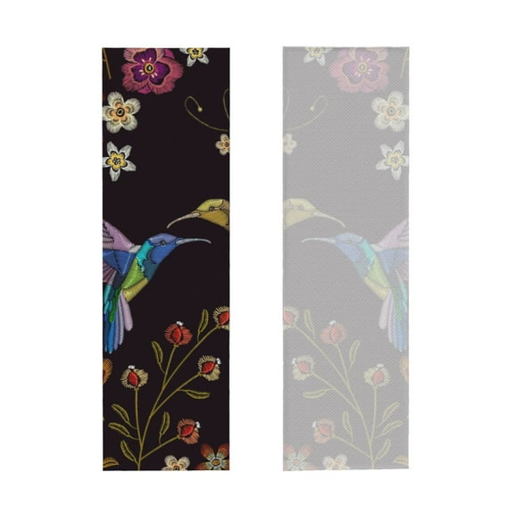 Picia Humming Bird Pattern Cooling Towels (40"x12") Cool Towel, Cold Towel, Microfiber Soft Breathable Chilly Ice Towel