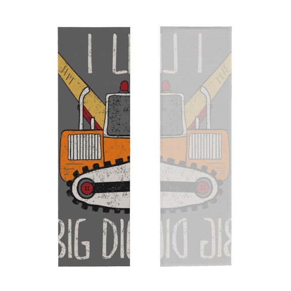 Picia I Like Big Digger Pattern Cooling Towels (40"x12") Cool Towel, Cold Towel, Microfiber Soft Breathable Chilly Ice Towel